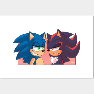 Sonic and Shadow Posters and Art